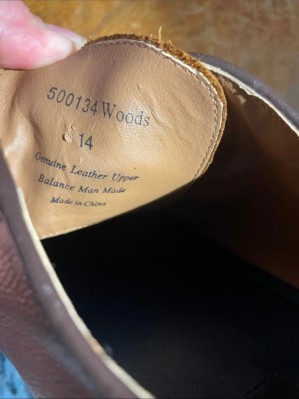 Gordon Rush Brown Pebbled Leather Derby Shoes